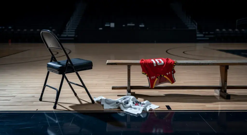 Maryland coach Brenda Frese confronts guard Oluchi Okananwa in heated sideline exchange during NCAA tournament loss