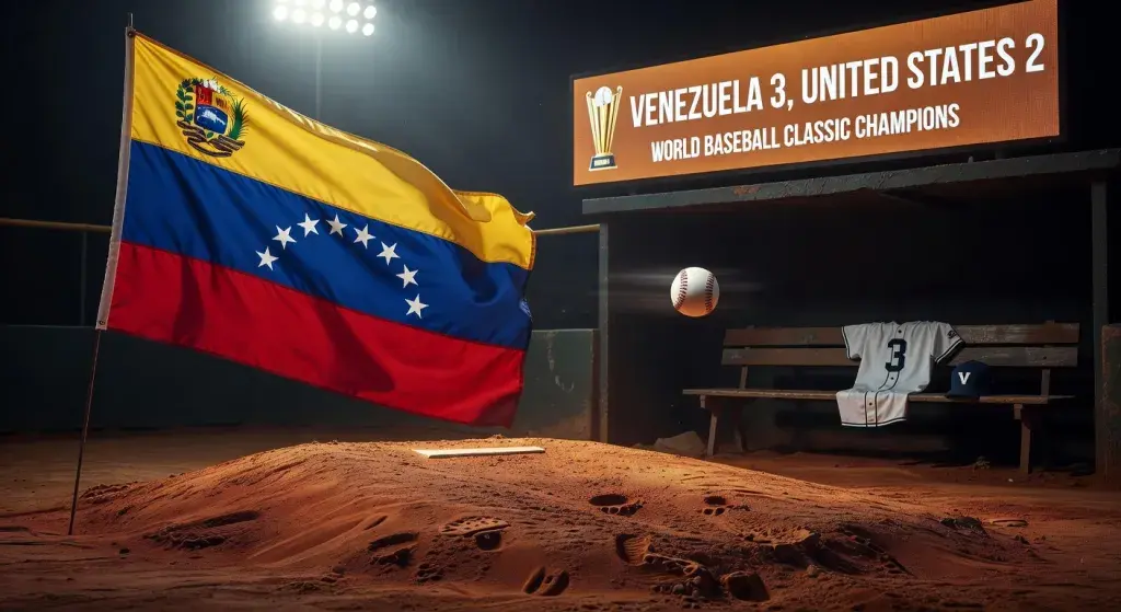 Venezuela defeats United States 3-2 for first World Baseball Classic title