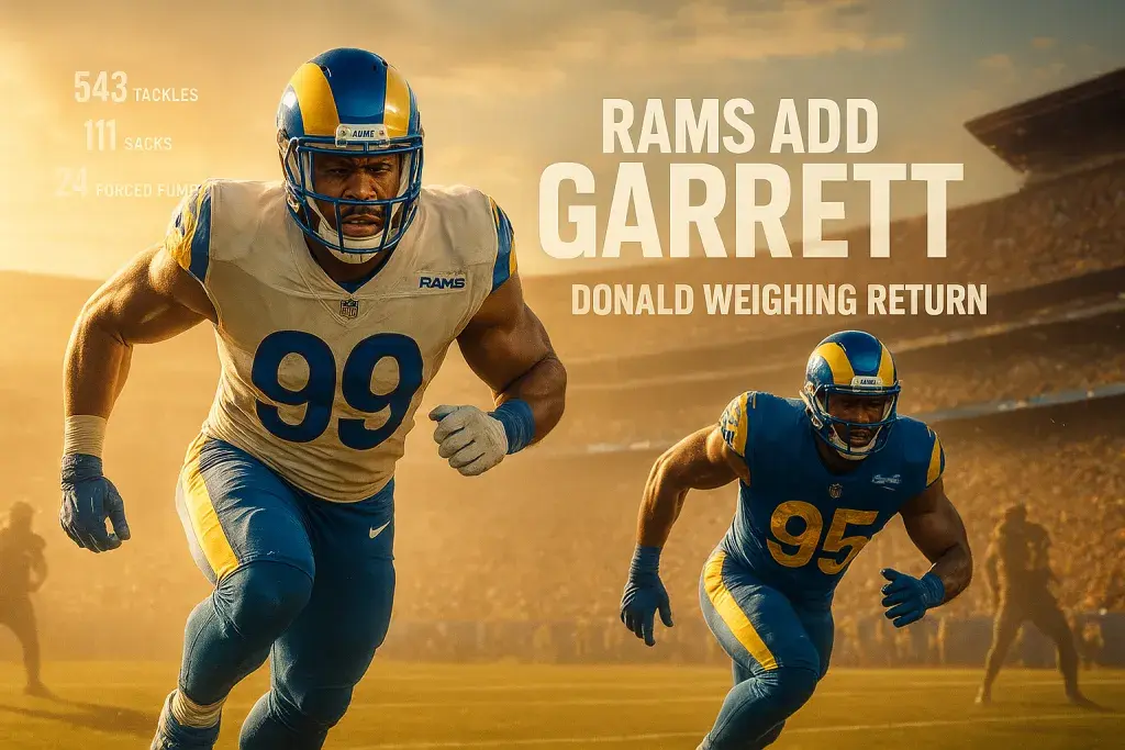 Brockers Says Donald Is "Staying Ready" as Rams Add Garrett