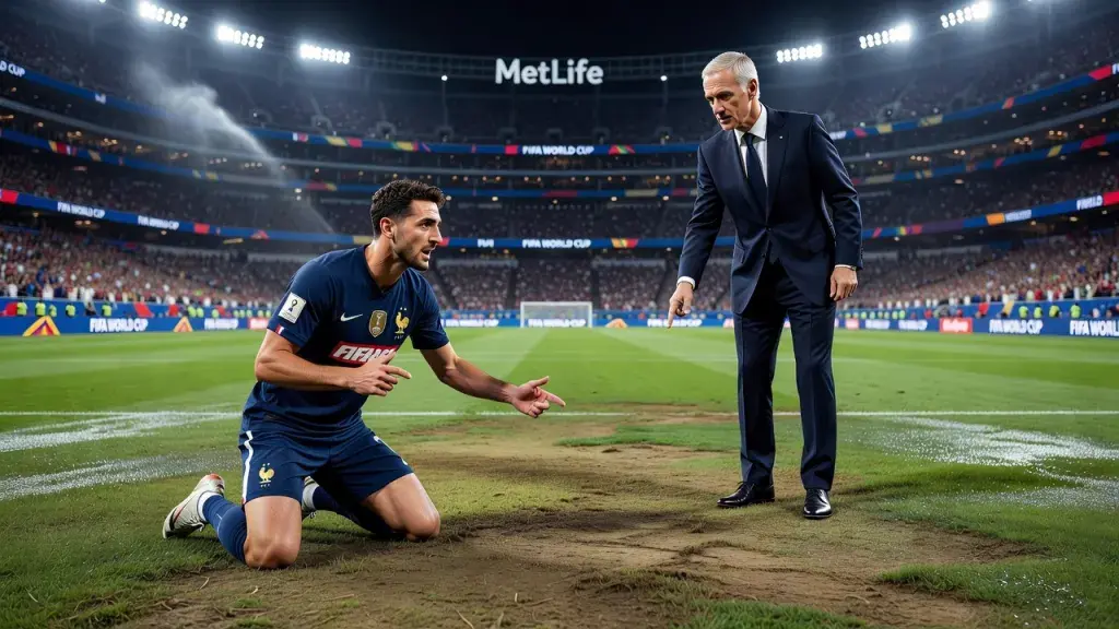 Rabiot and Deschamps Slam MetLife Pitch After France Beat Senegal