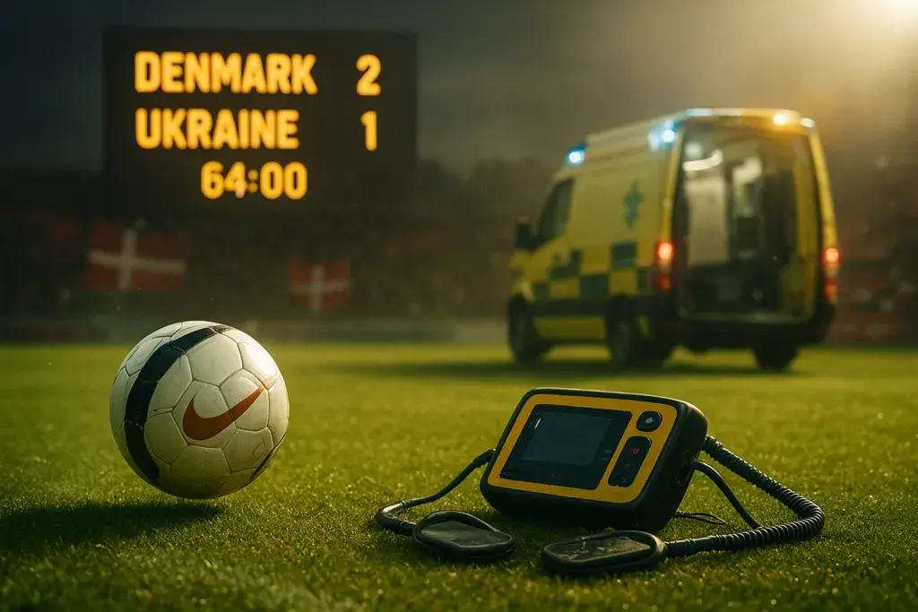 Eriksen collapses again, regains consciousness as Denmark-Ukraine friendly abandoned