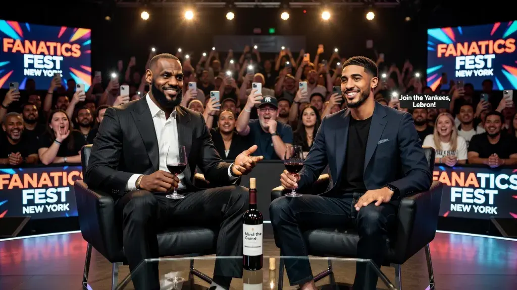 LeBron James Keeps NBA World Guessing Over Next Move at Fanatics Fest