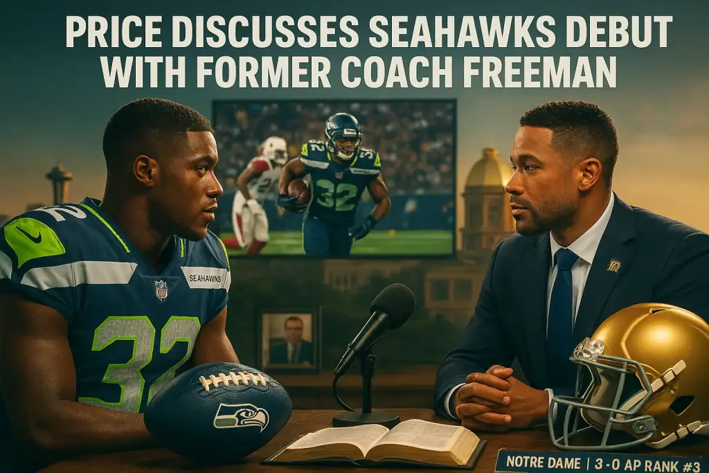 Price Discusses Seahawks Debut With Former Coach Freeman