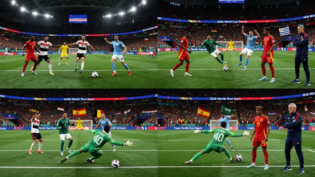 Four Draws Rock World Cup Groups as Cape Verde Stun Spain