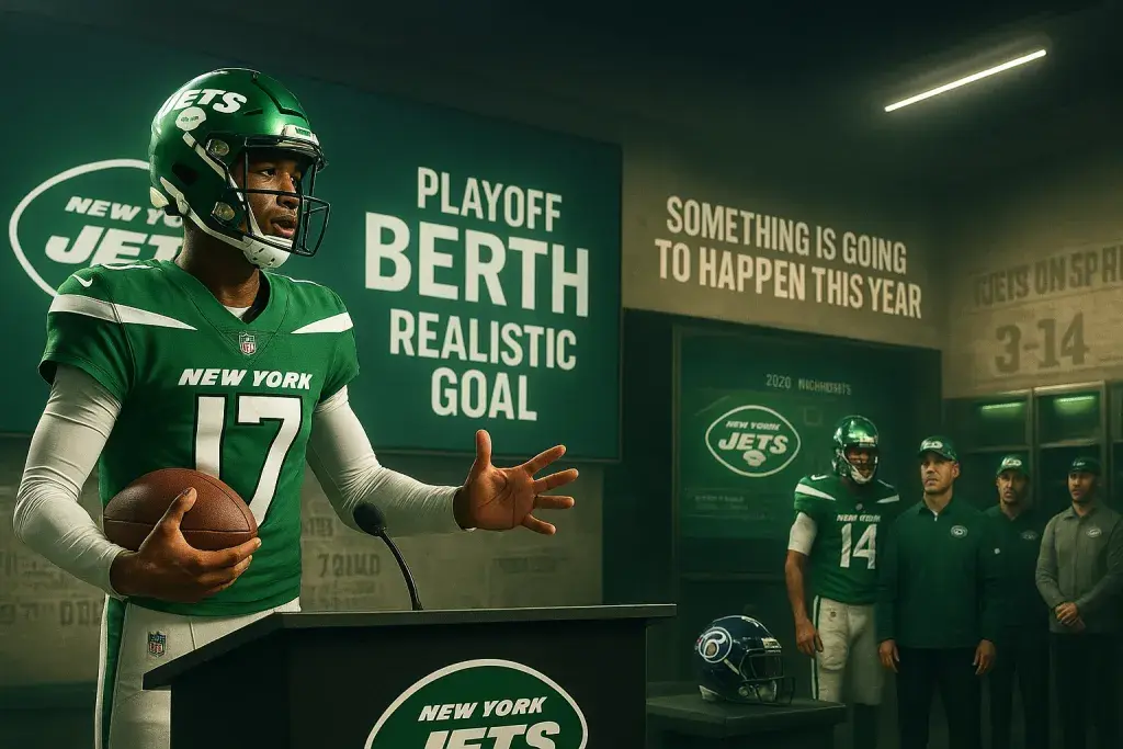 Wilson Says Playoff Berth Is Realistic Goal For Jets