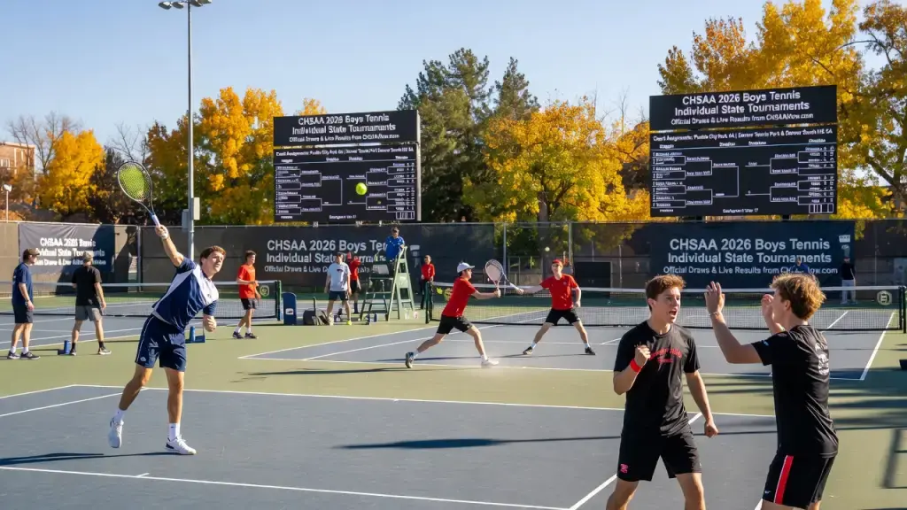 Colorado Sets Brackets for 2026 Boys Tennis State Championships