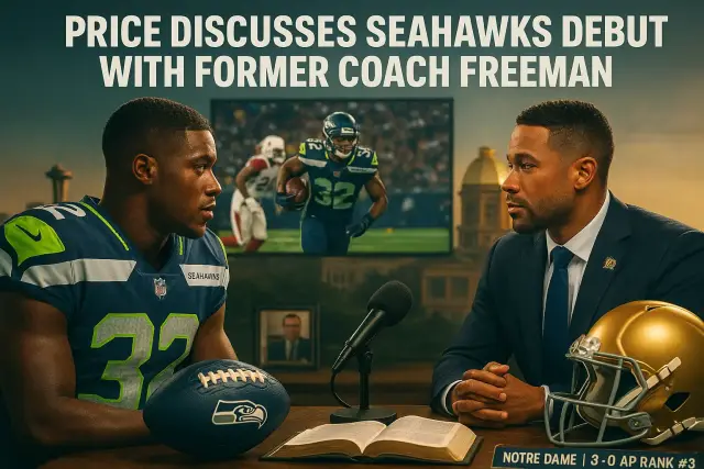 Price Discusses Seahawks Debut With Former Coach Freeman