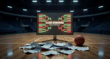 NCAA Reports Roughly 14,000 Perfect Brackets Remaining After First 16 Games of 2026 Men's Tournament